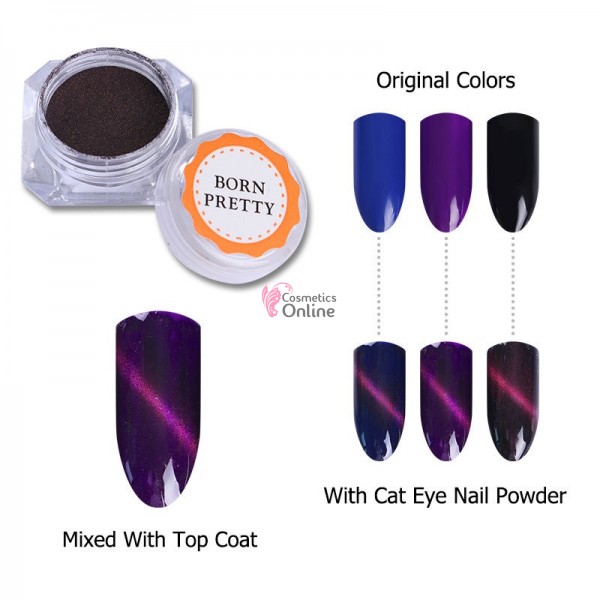 Pigment pentru unghii NADP001UU Amelie cu pulbere de magnet 2gr